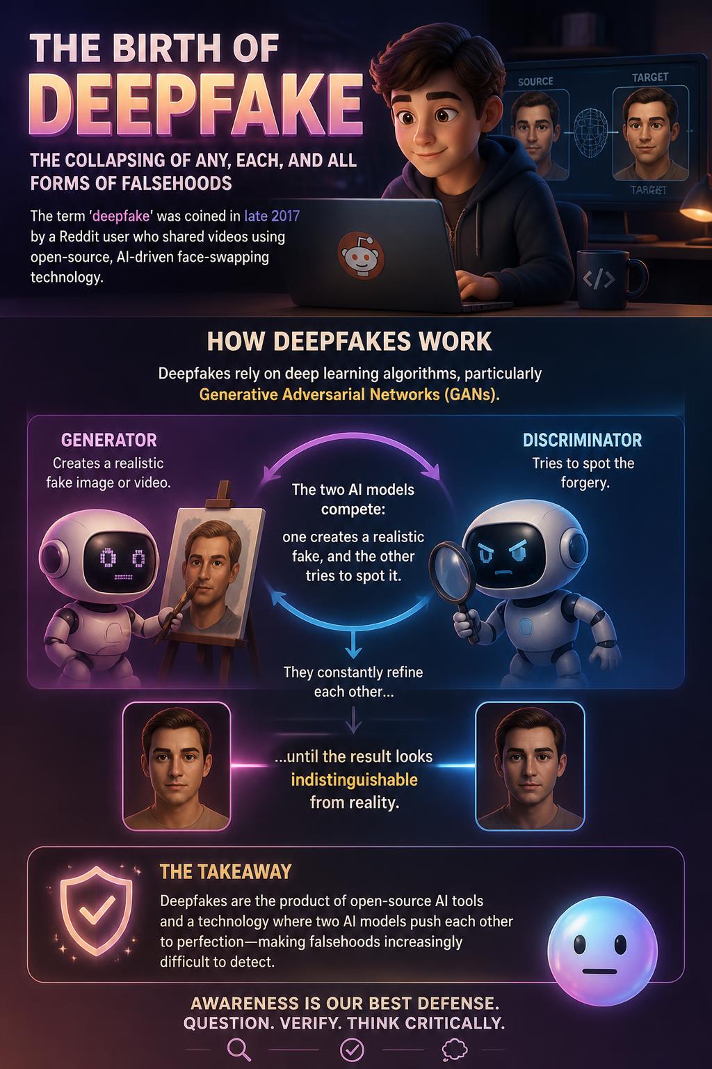 The birth of the deepfake