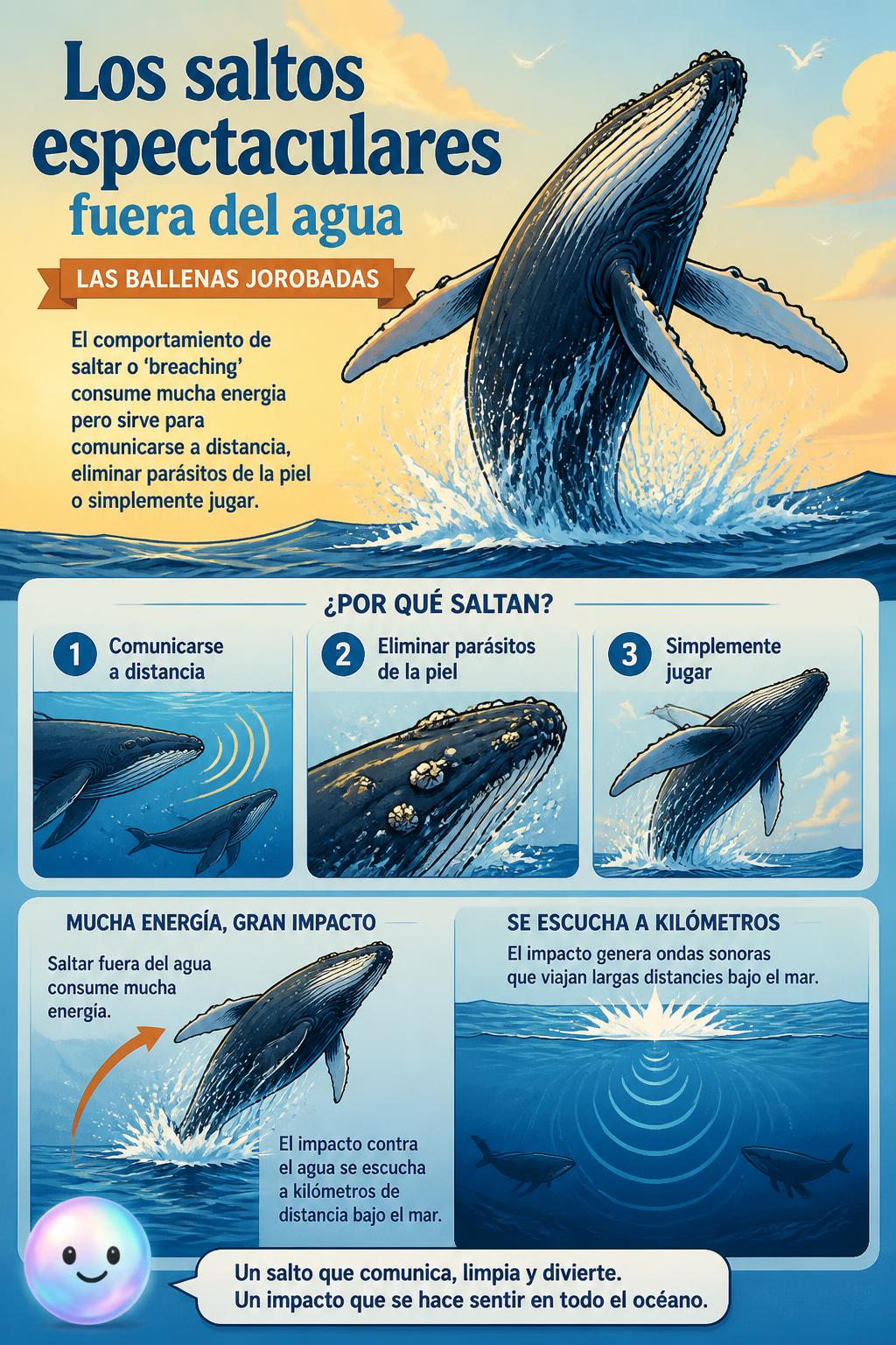 Los saltos espectaculares fuera del agua