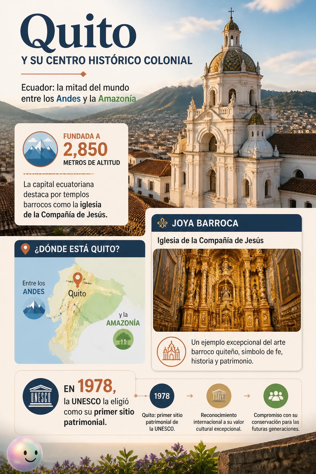 Quito y su centro histórico colonial