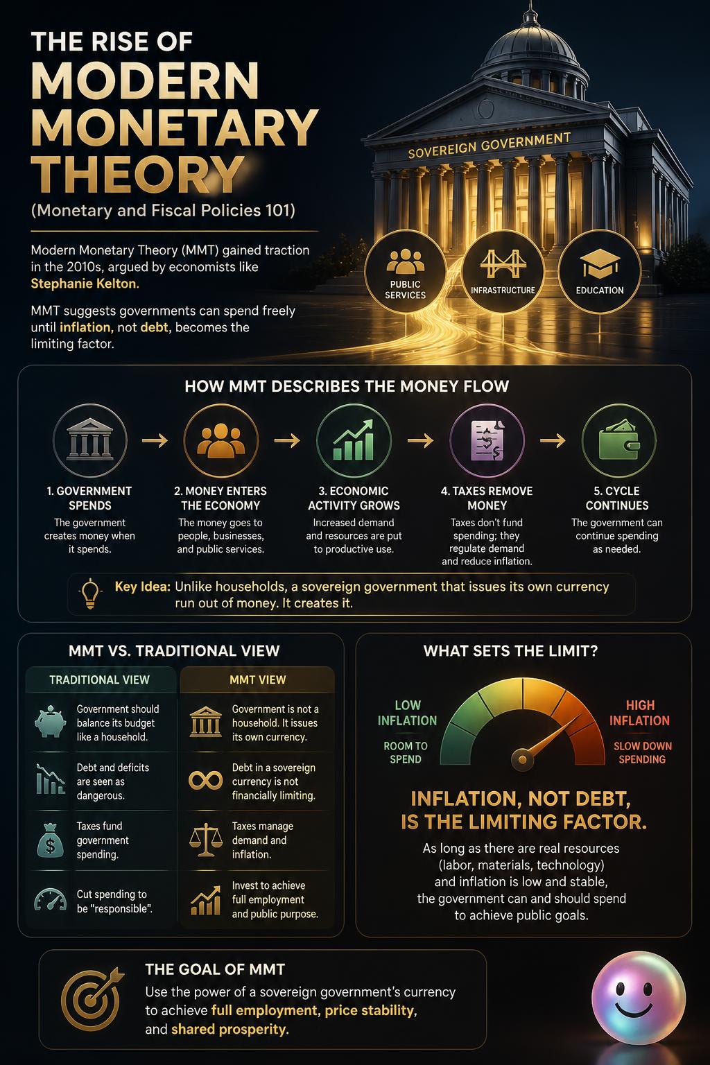 The rise of modern monetary theory