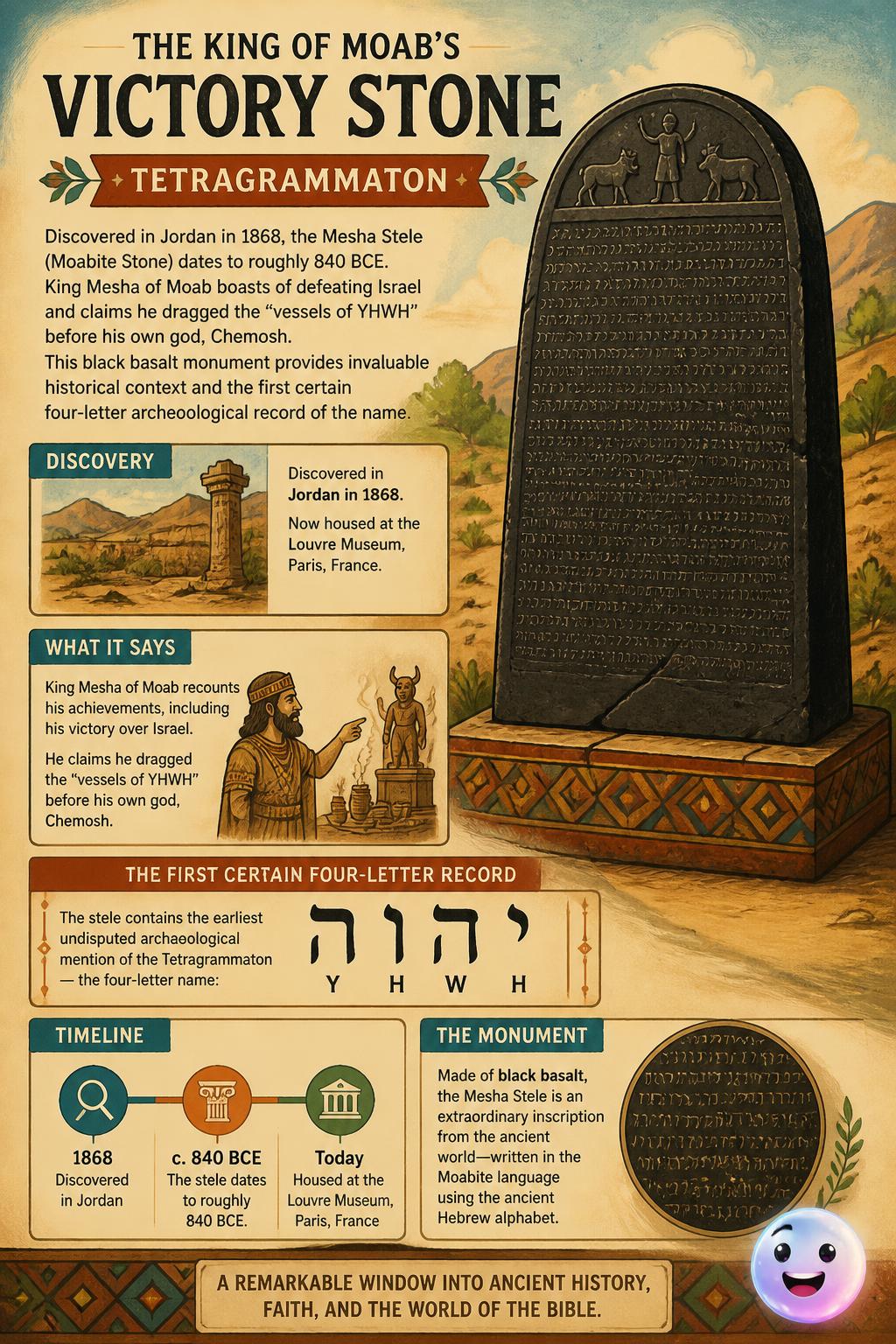The King of Moab's victory stone