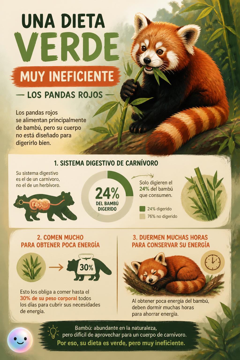 Una dieta verde muy ineficiente