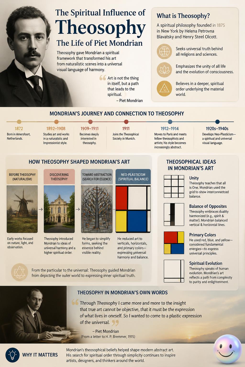 The spiritual influence of theosophy