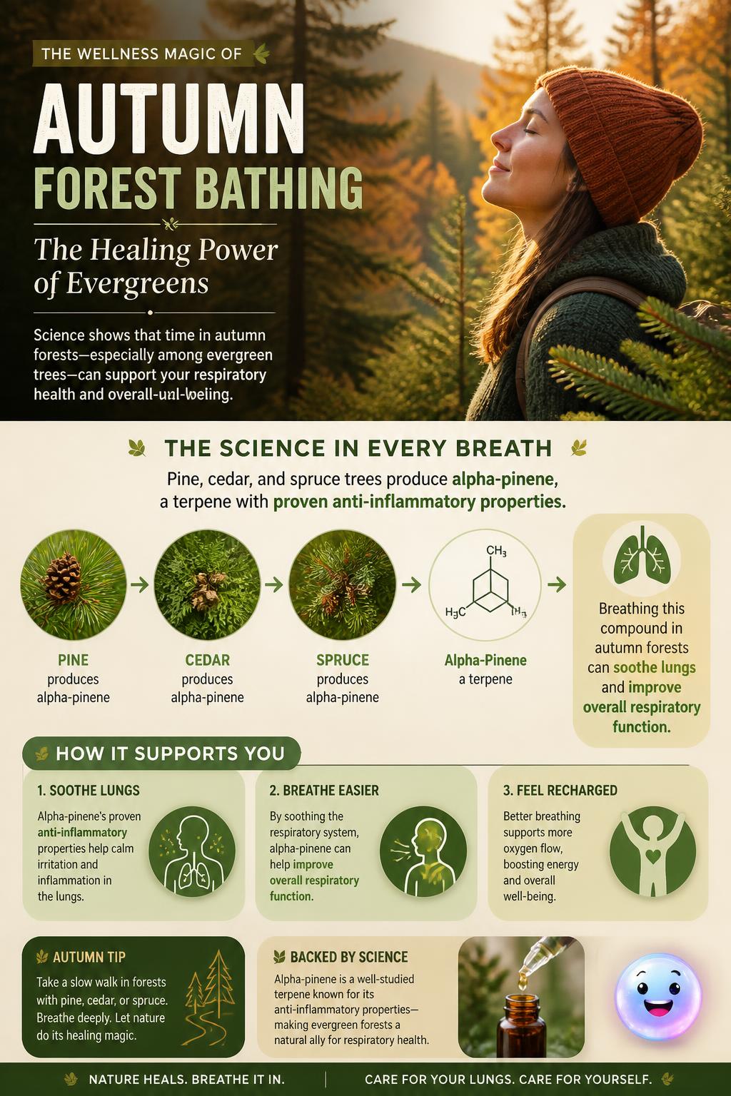 The healing power of evergreens