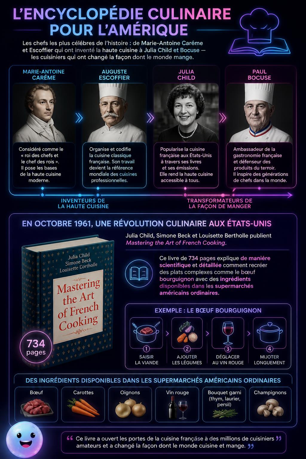 L'encyclopédie culinaire pour l'Amérique