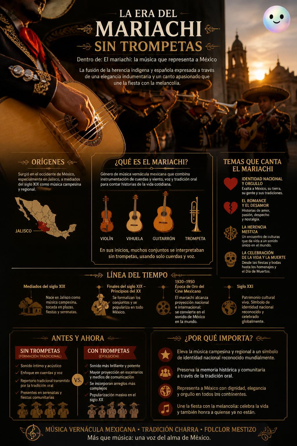 La era del mariachi sin trompetas