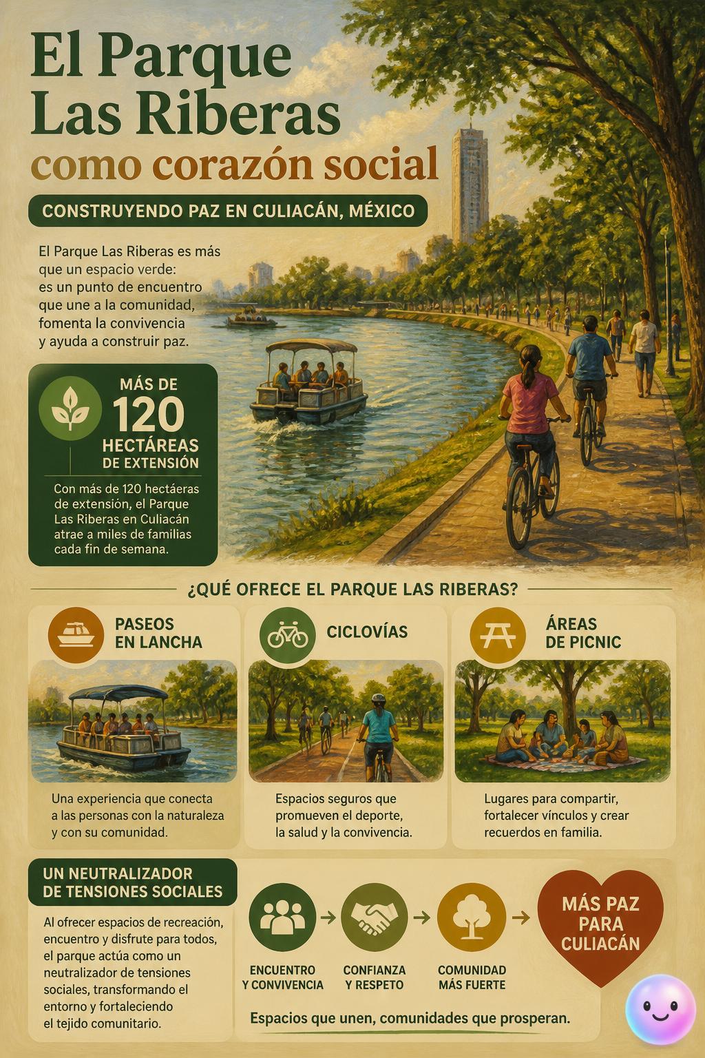 El Parque Las Riberas como corazón social