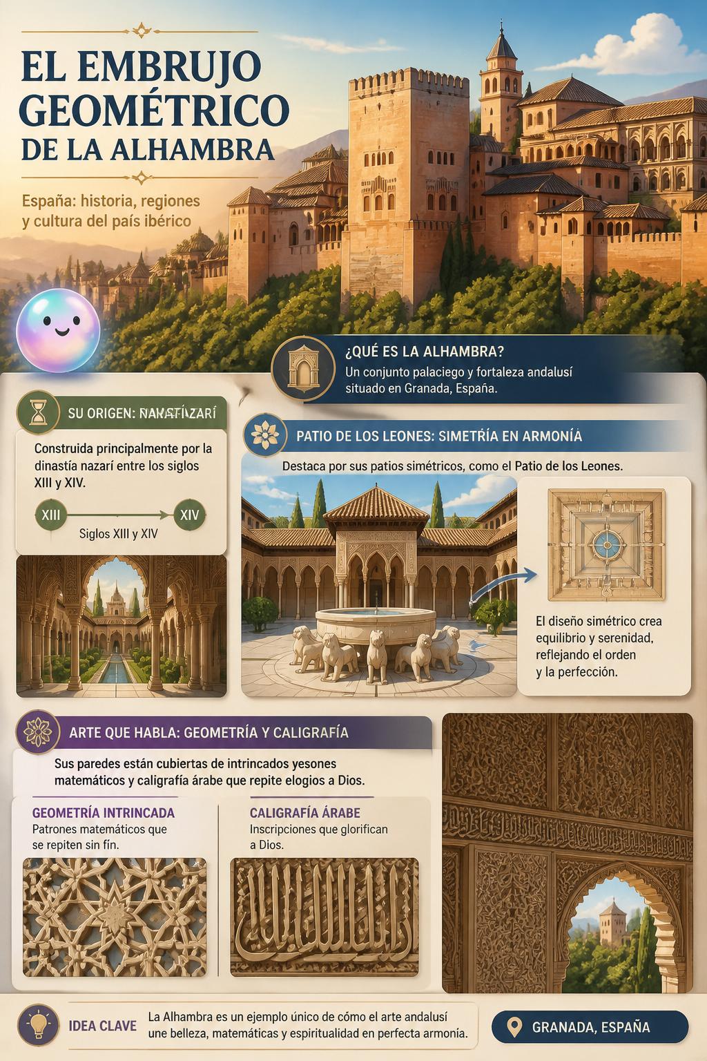 El embrujo geométrico de la Alhambra