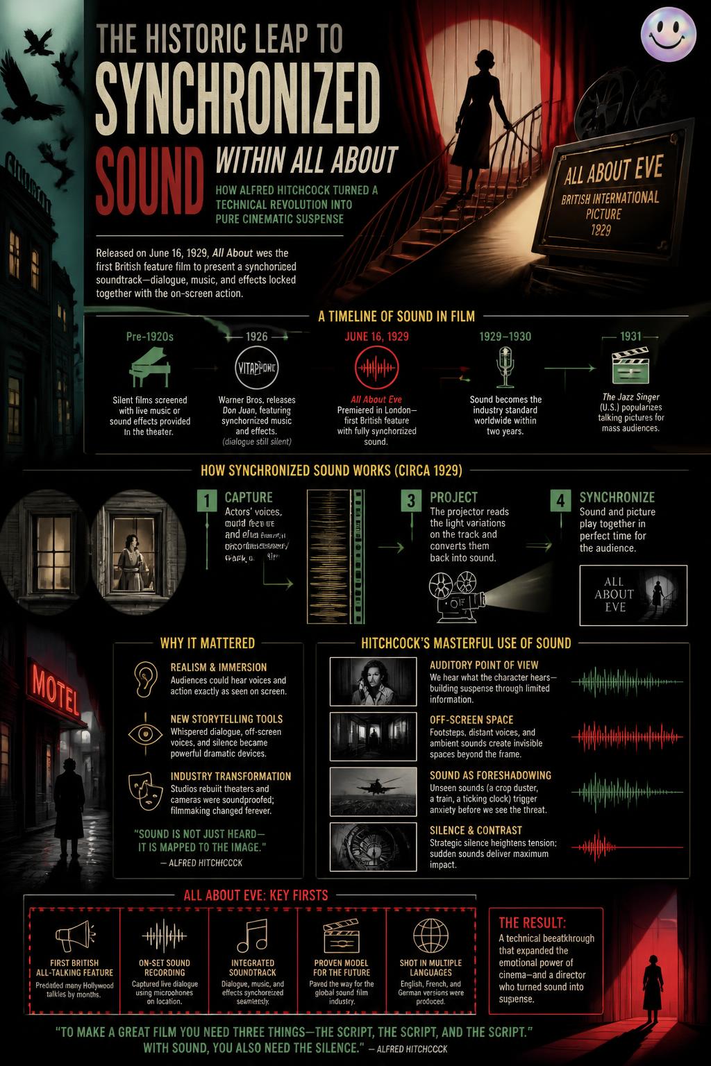 The historic leap to synchronized sound