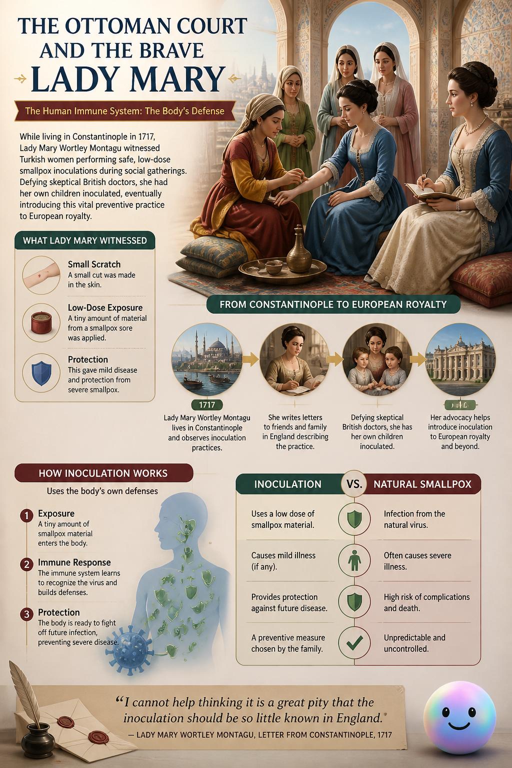 The Ottoman court and the brave Lady Mary