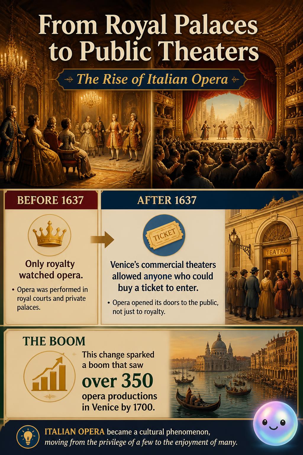 From royal palaces to public theaters