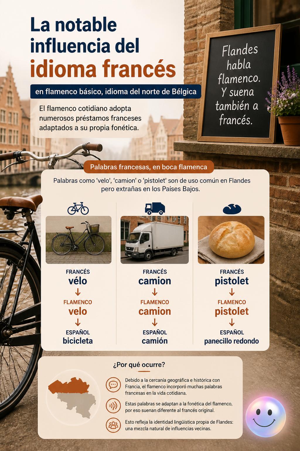 La notable influencia del idioma francés