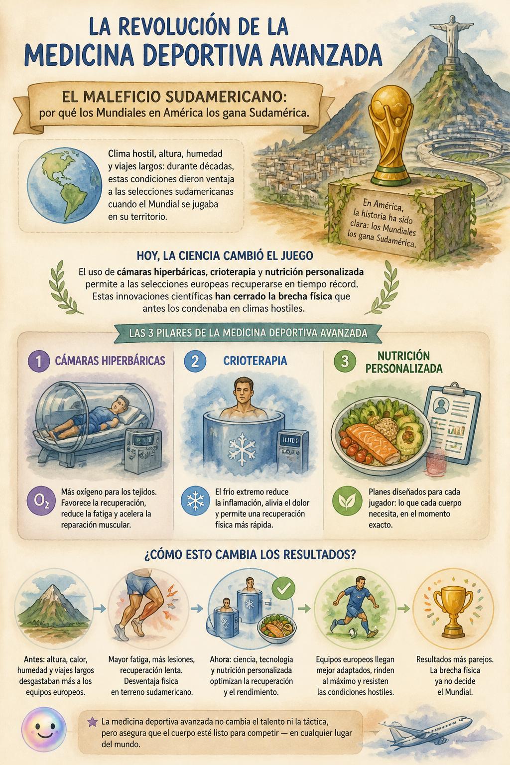 La revolución de la medicina deportiva avanzada
