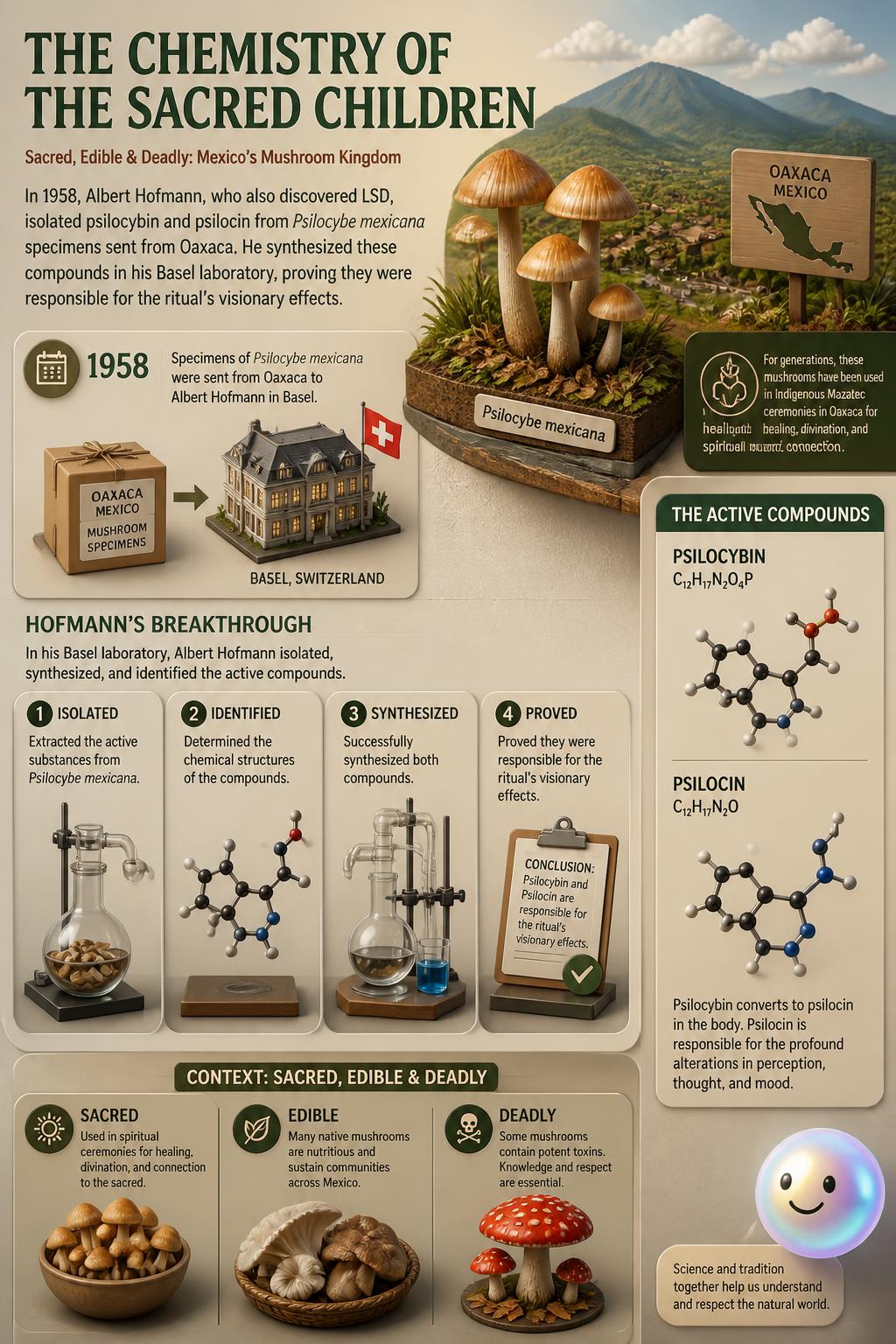The chemistry of the sacred children