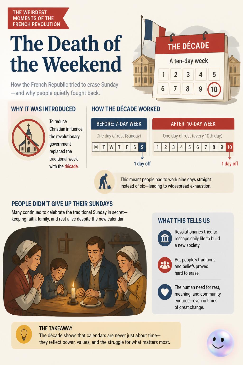 The death of the weekend