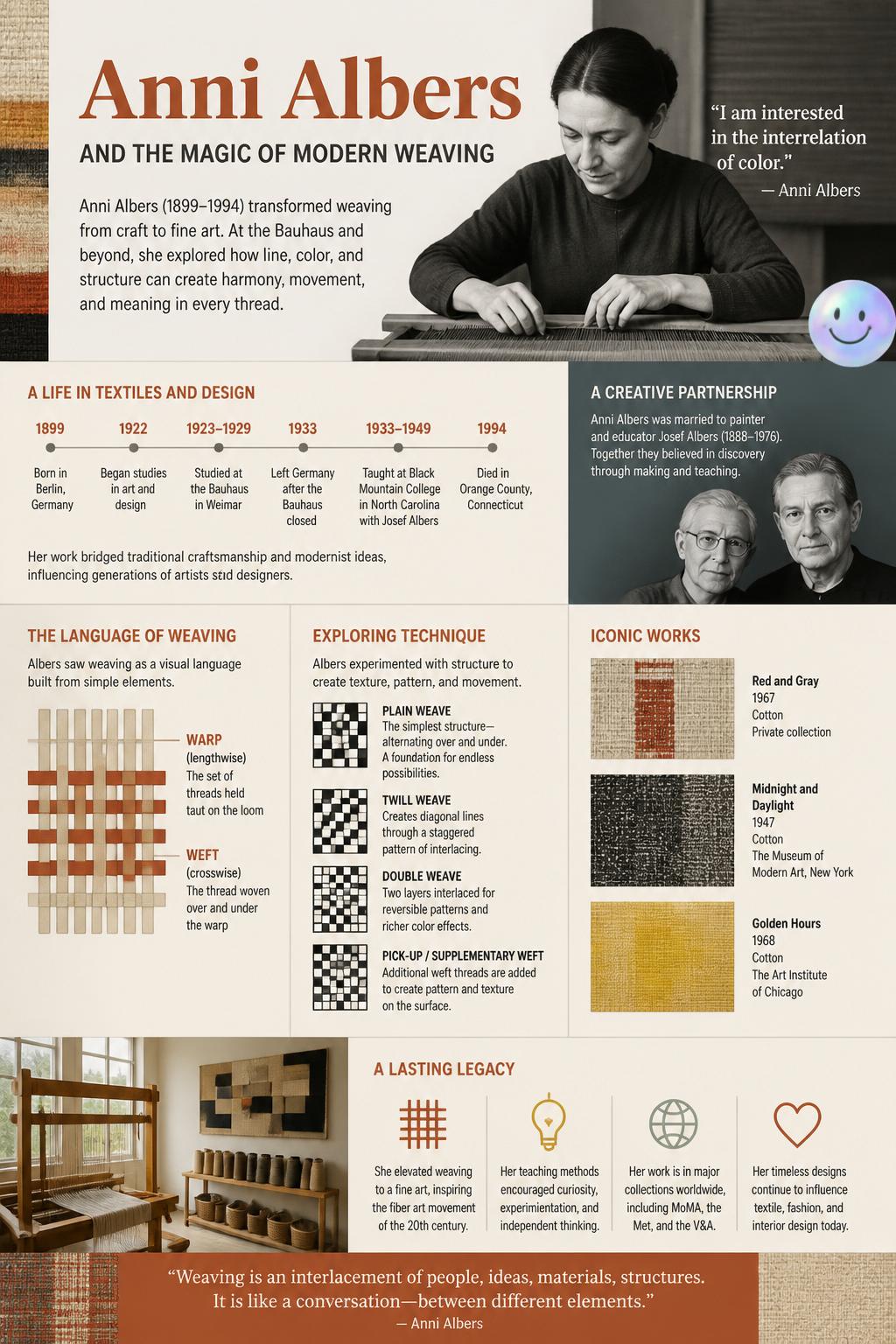 Anni Albers and the Magic of Modern Weaving