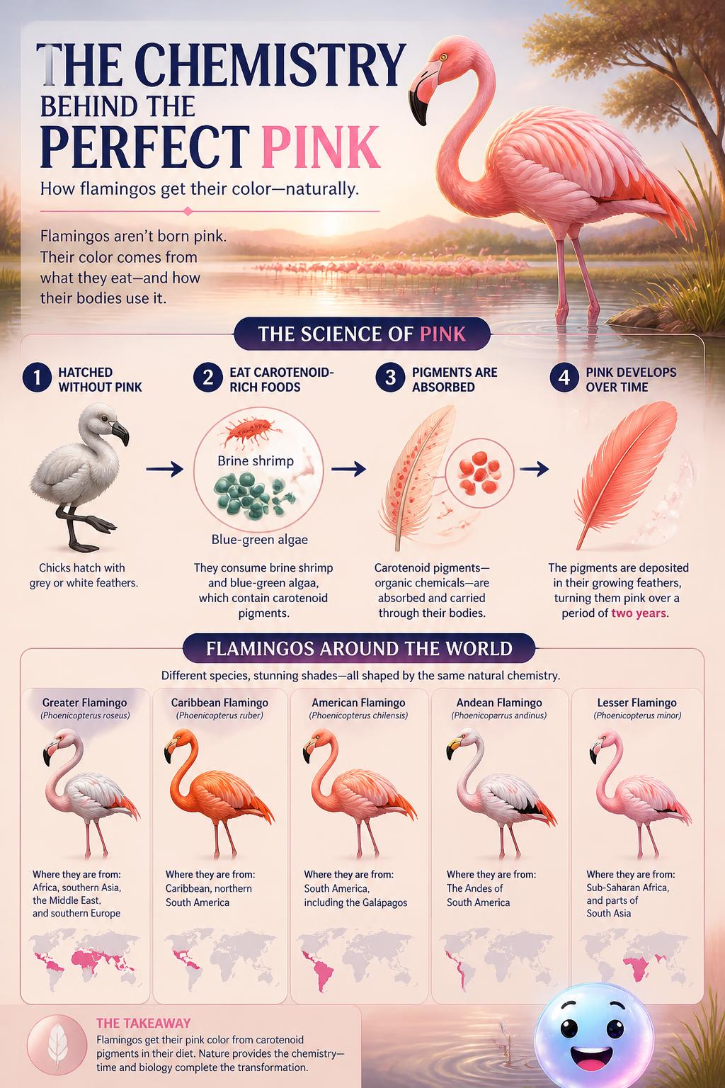 The chemistry behind the perfect pink
