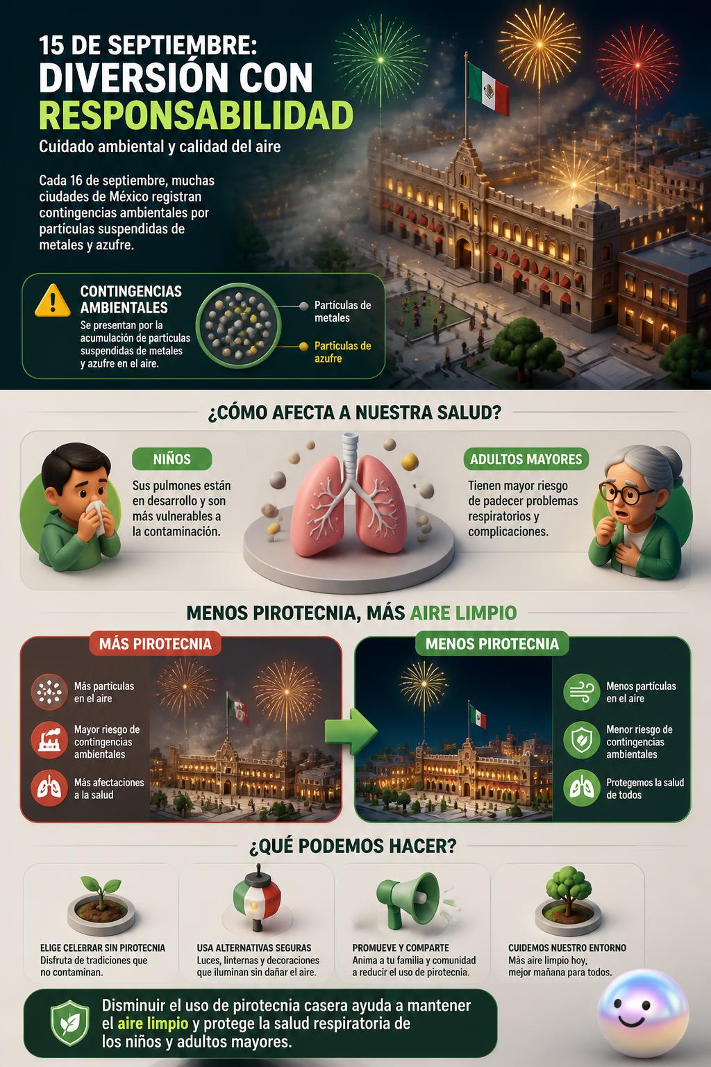 Cuidado ambiental y calidad del aire