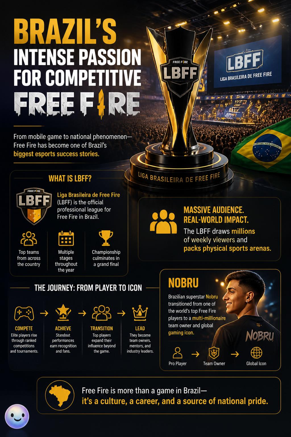 Brazil's intense passion for competitive Free Fire