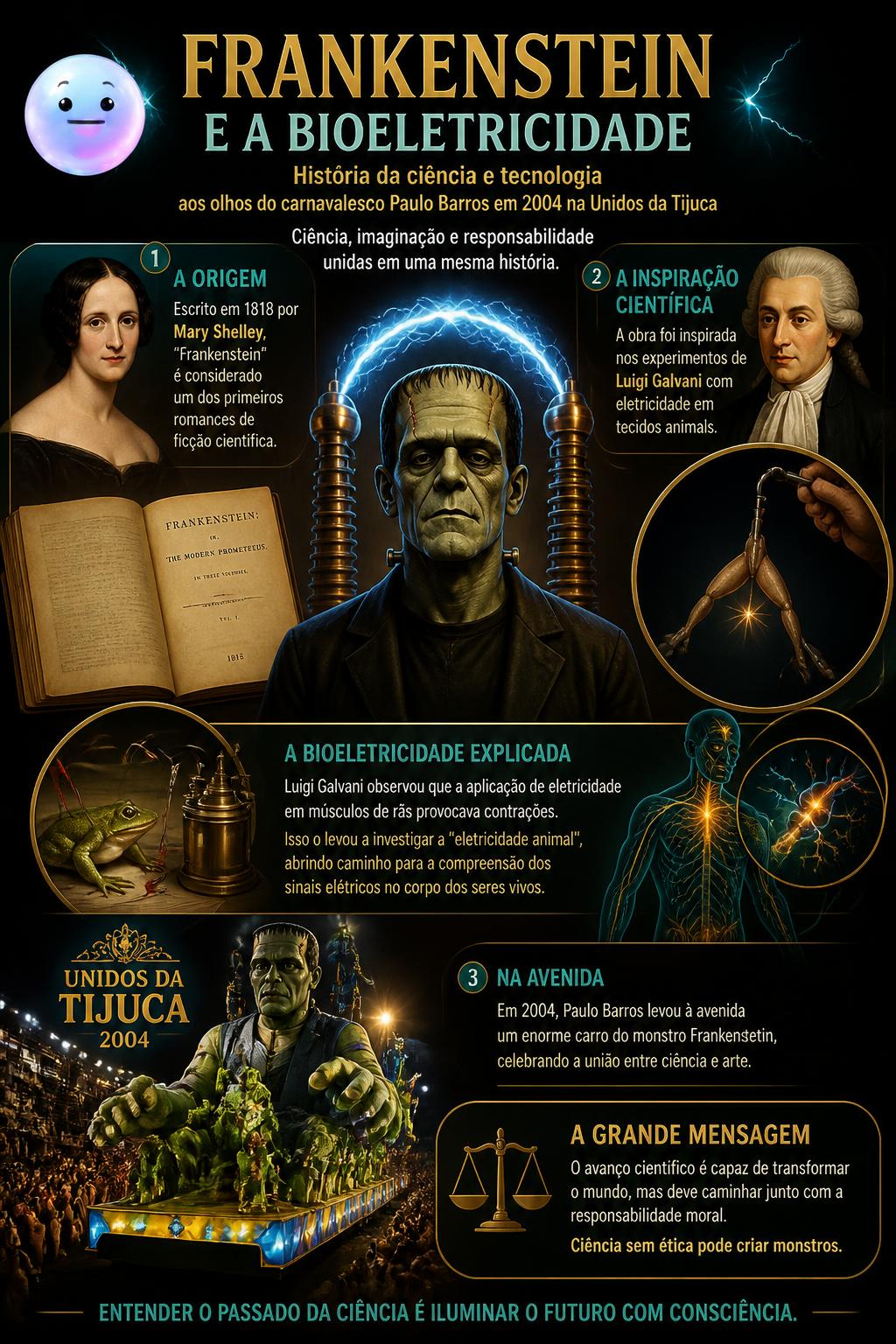 Frankenstein e a bioeletricidade
