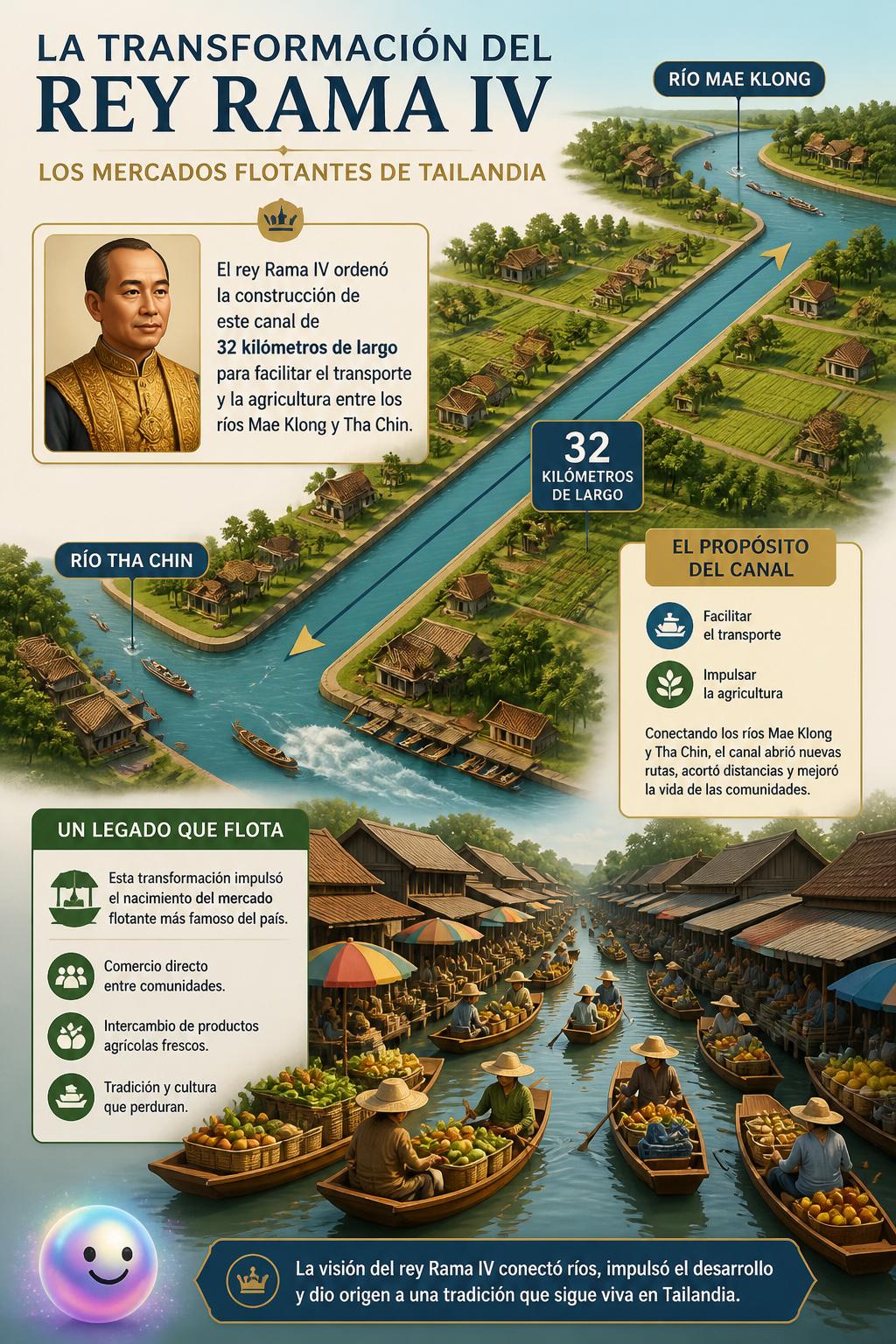 La transformación del rey Rama IV
