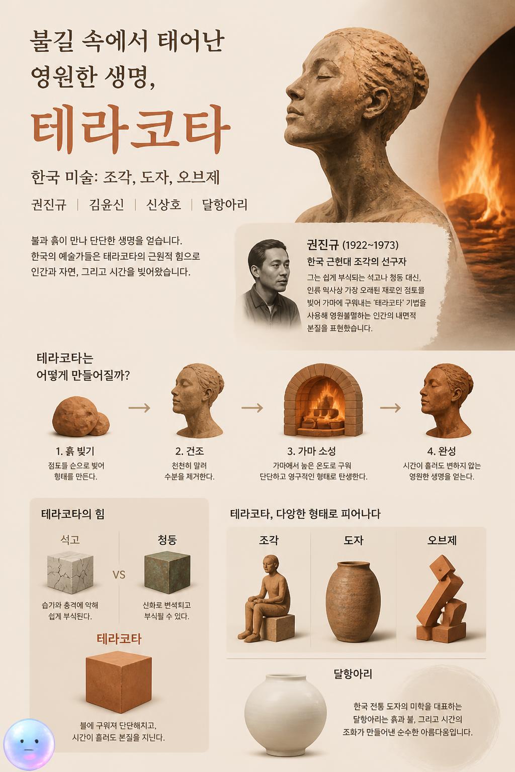 불길 속에서 태어난 영원한 생명, 테라코타