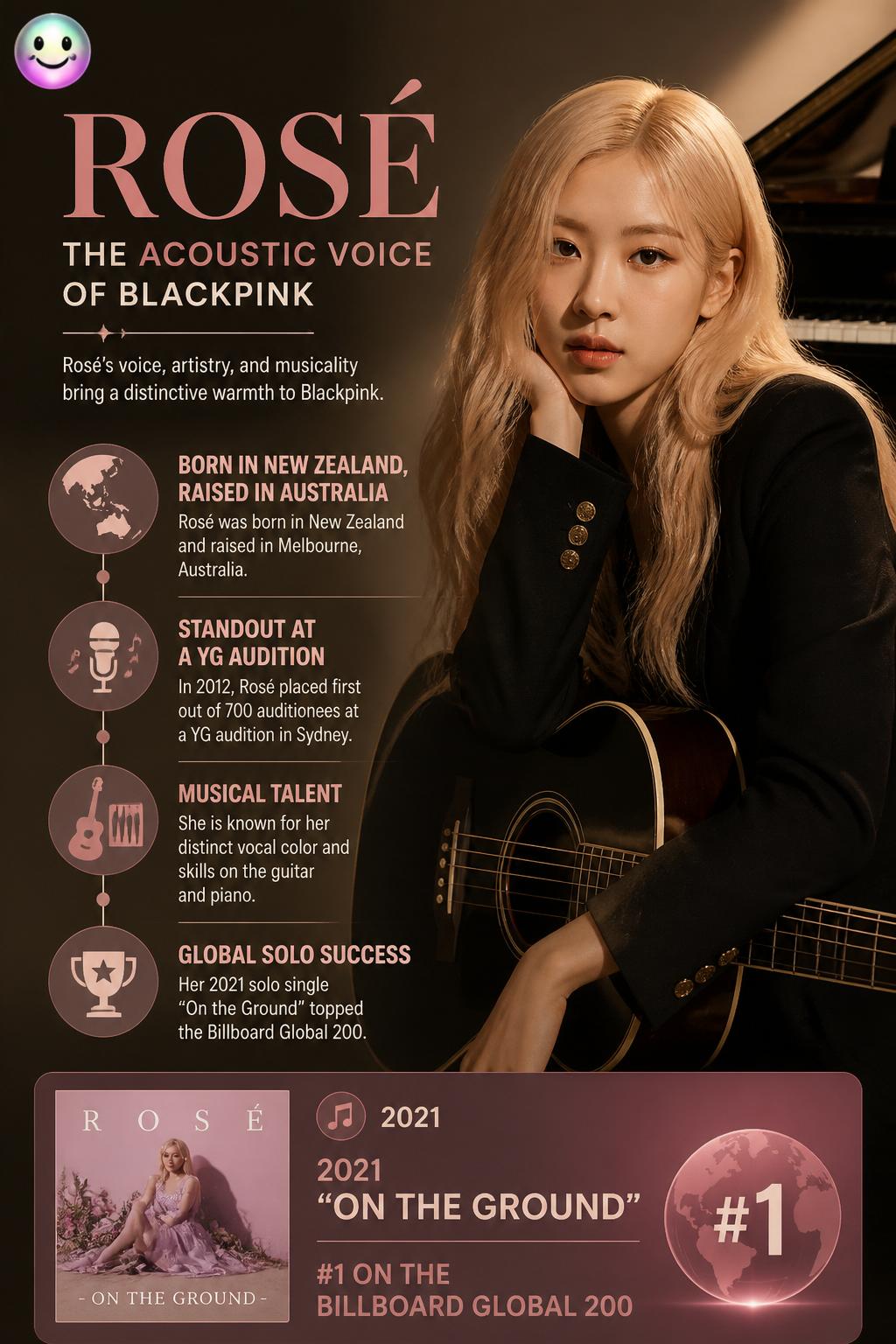 Rosé the acoustic voice
