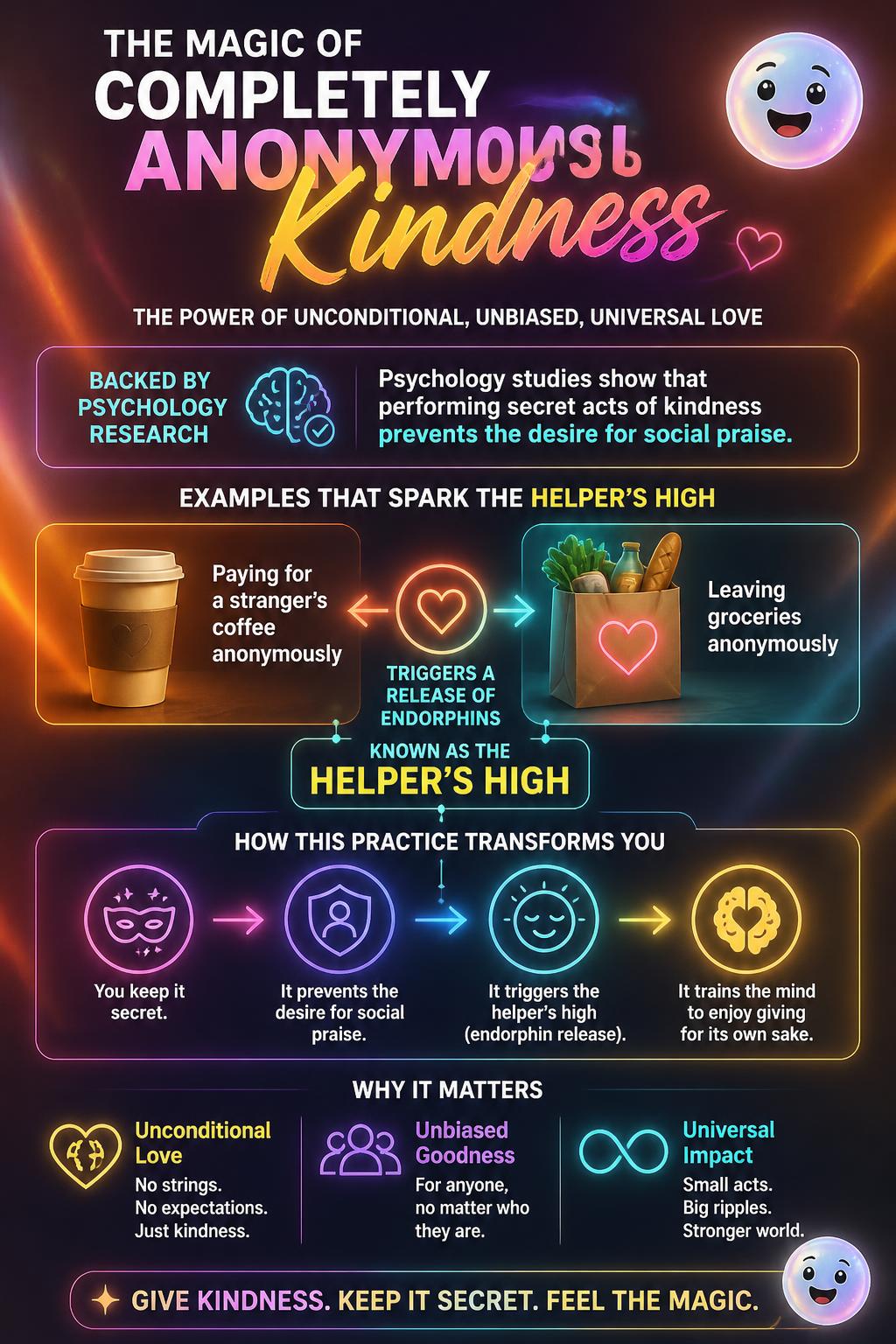 The magic of completely anonymous kindness