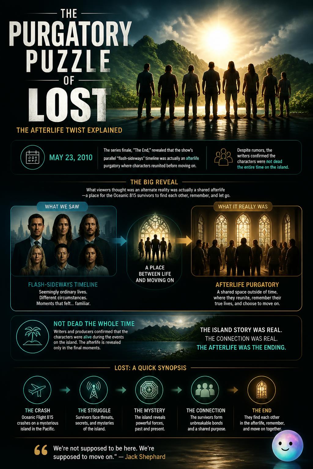 The purgatory puzzle of Lost