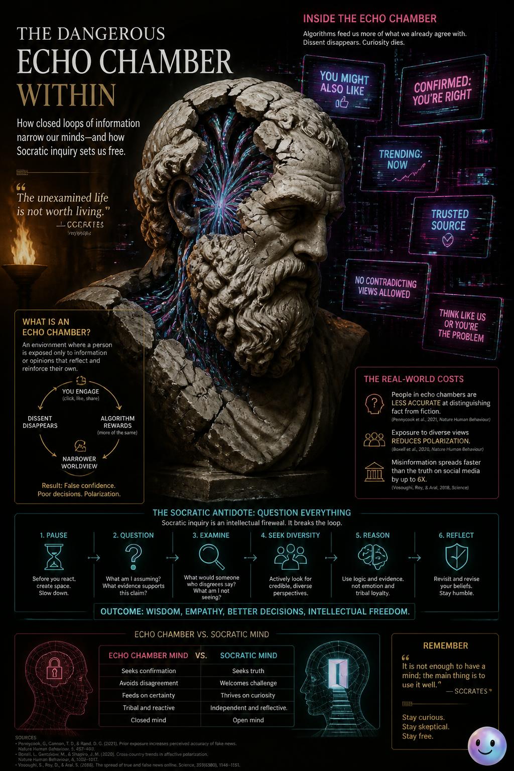 The dangerous echo chamber