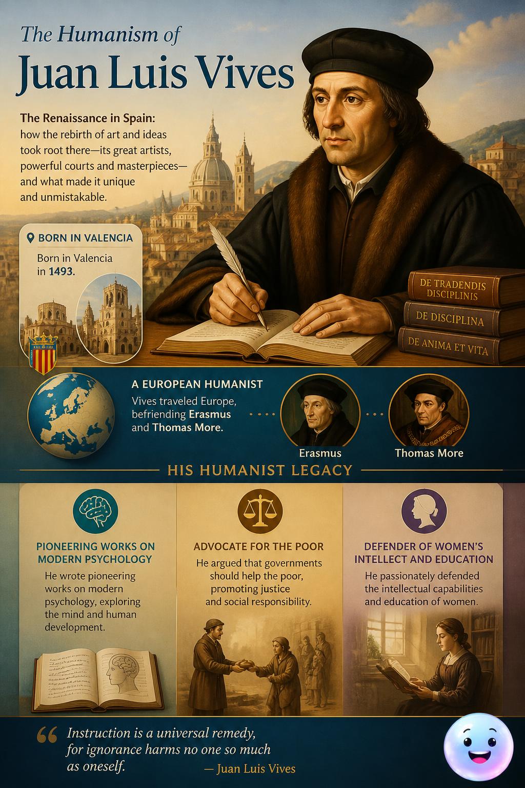 The humanism of Juan Luis Vives