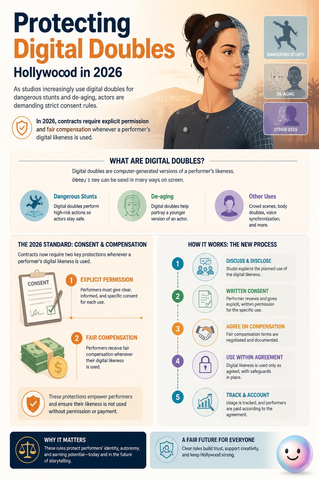 Protecting digital doubles