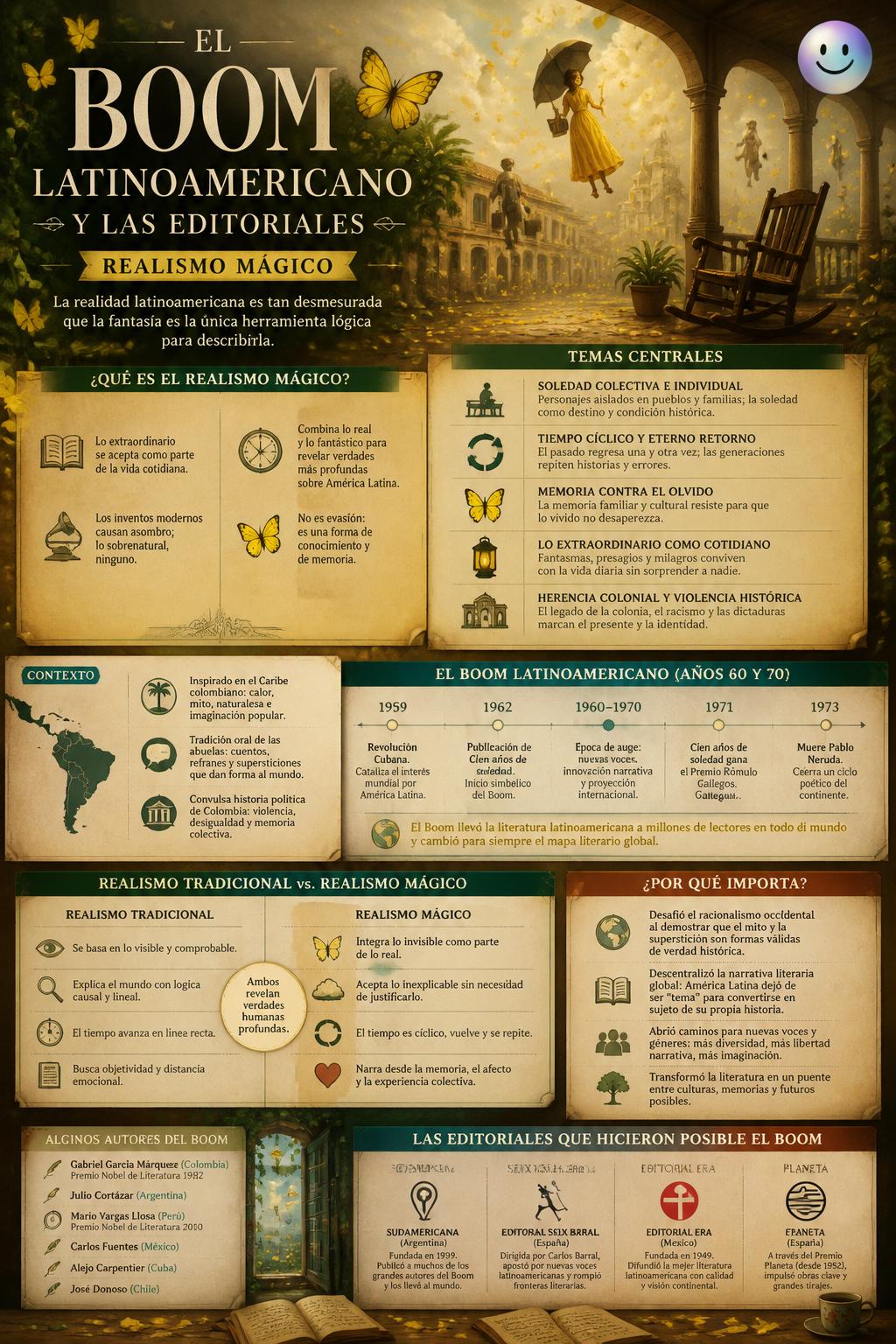 El Boom latinoamericano y las editoriales