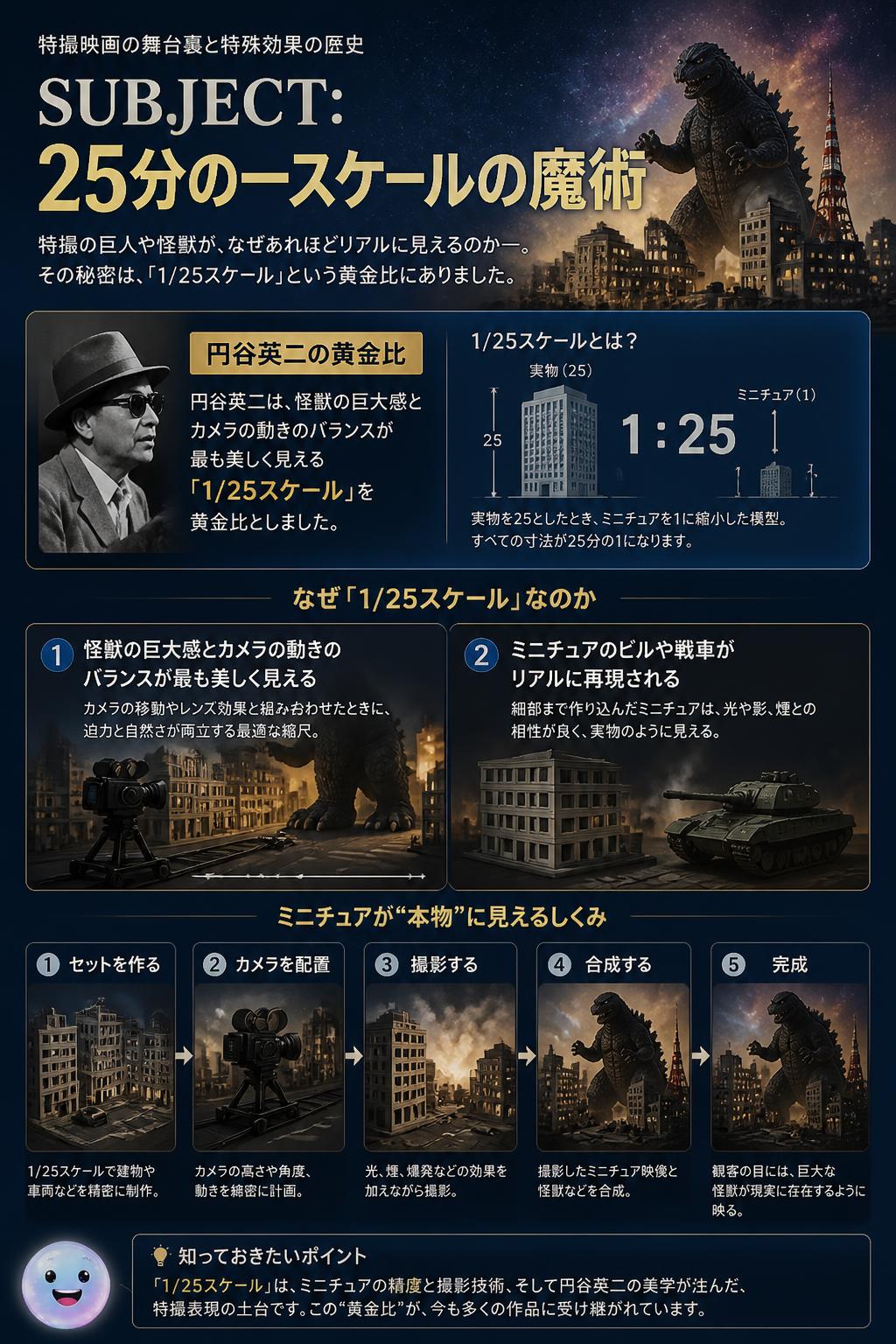 25分の一スケールの魔術