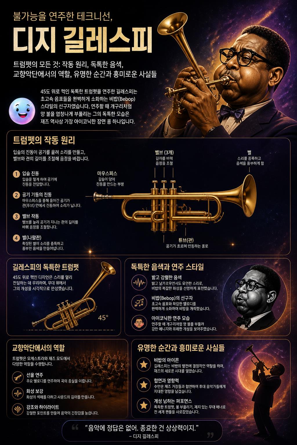 불가능을 연주한 테크니션, 디지 길레스피