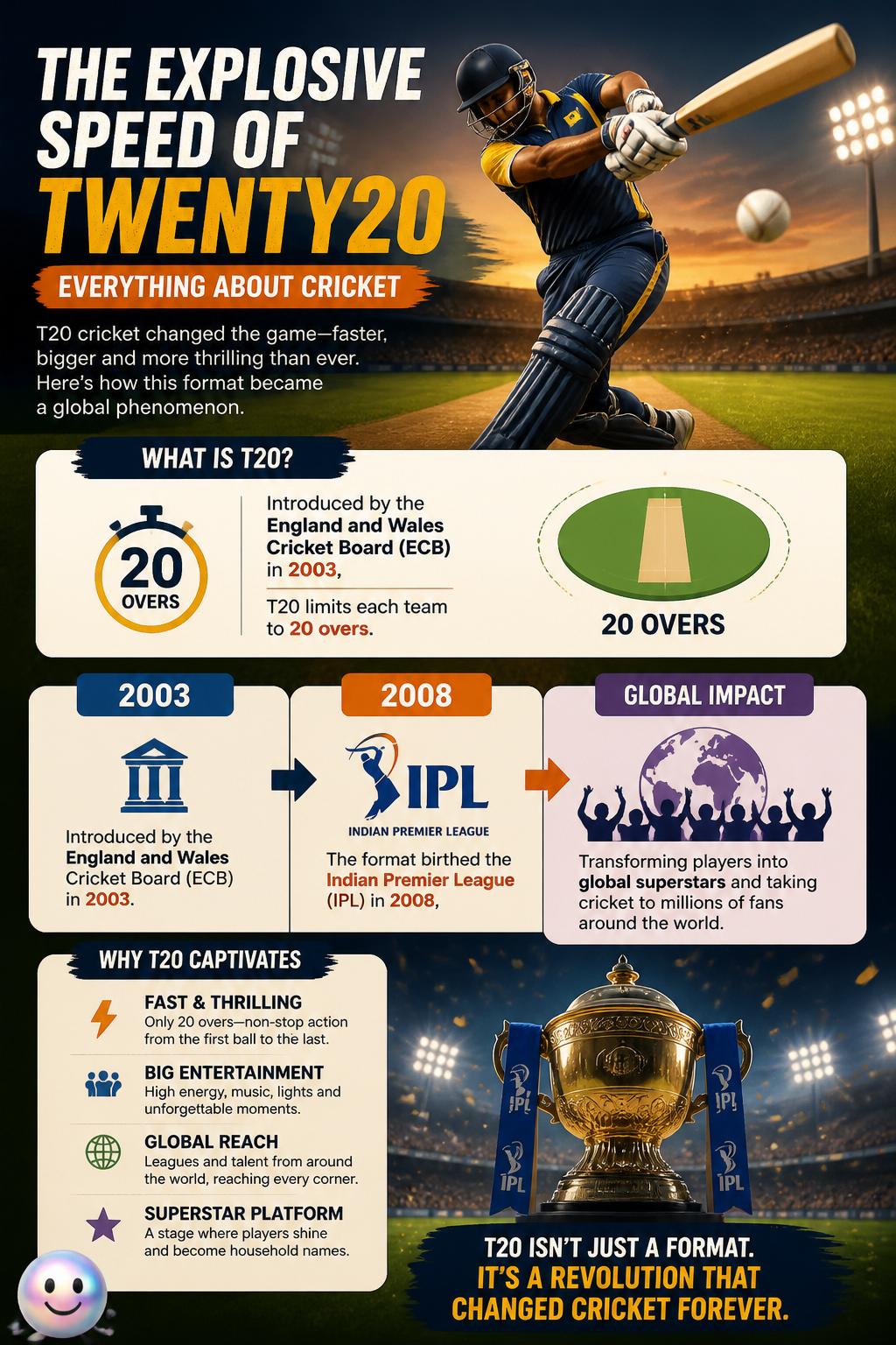 The explosive speed of Twenty20