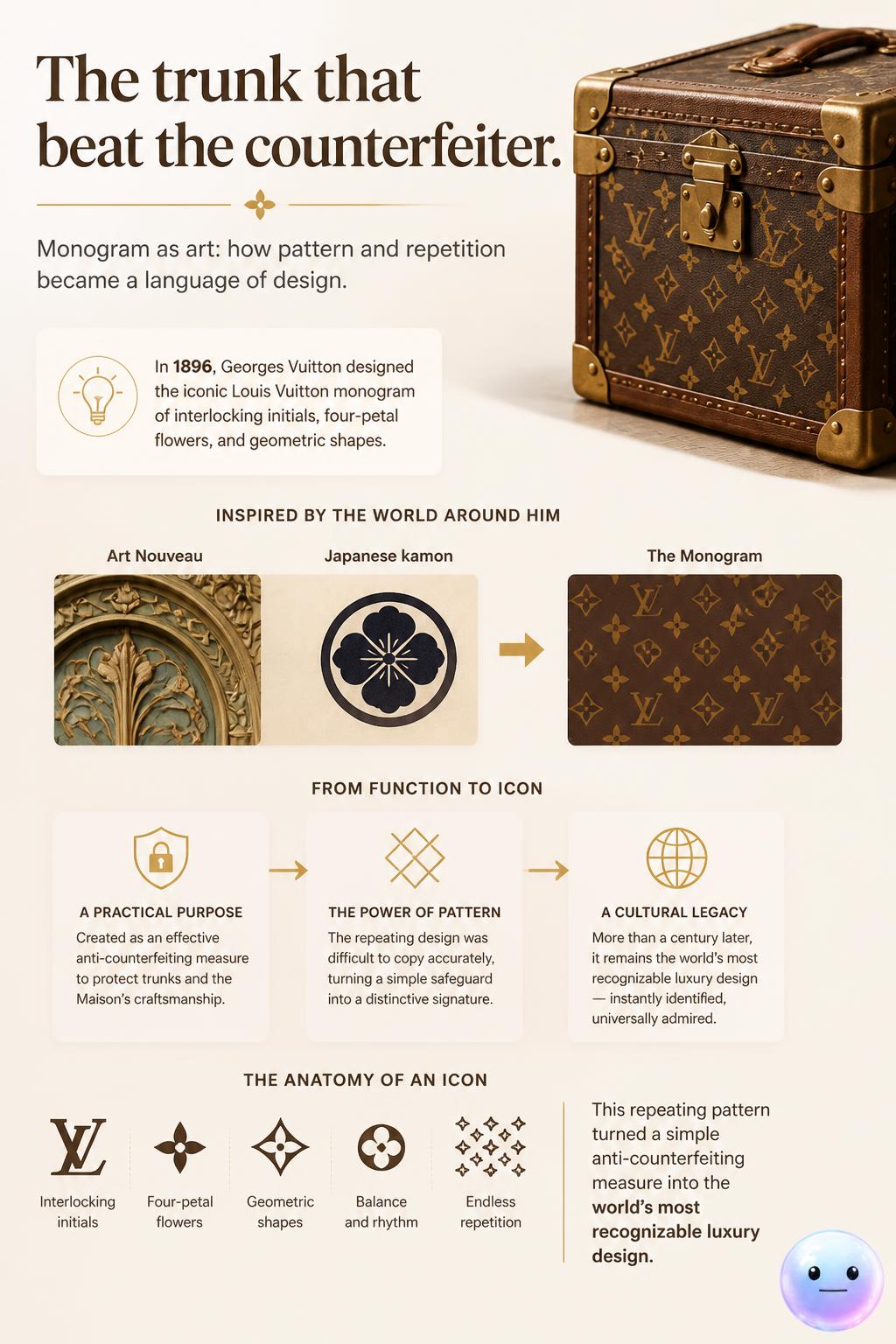 The trunk that beat the counterfeiter