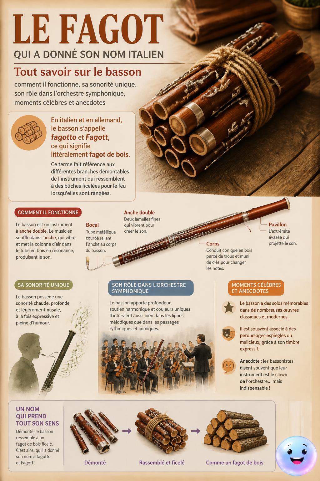 Le fagot qui a donné son nom italien