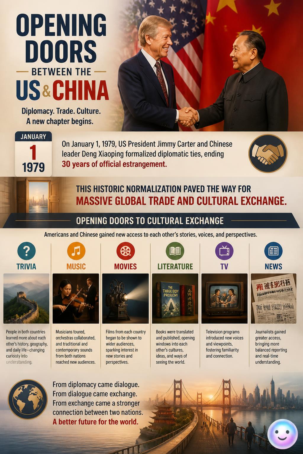 Opening doors between the US and China
