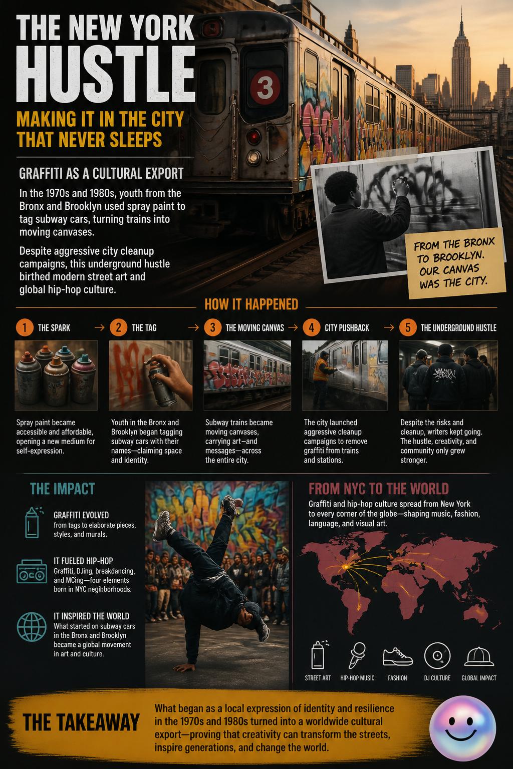 Graffiti as a cultural export