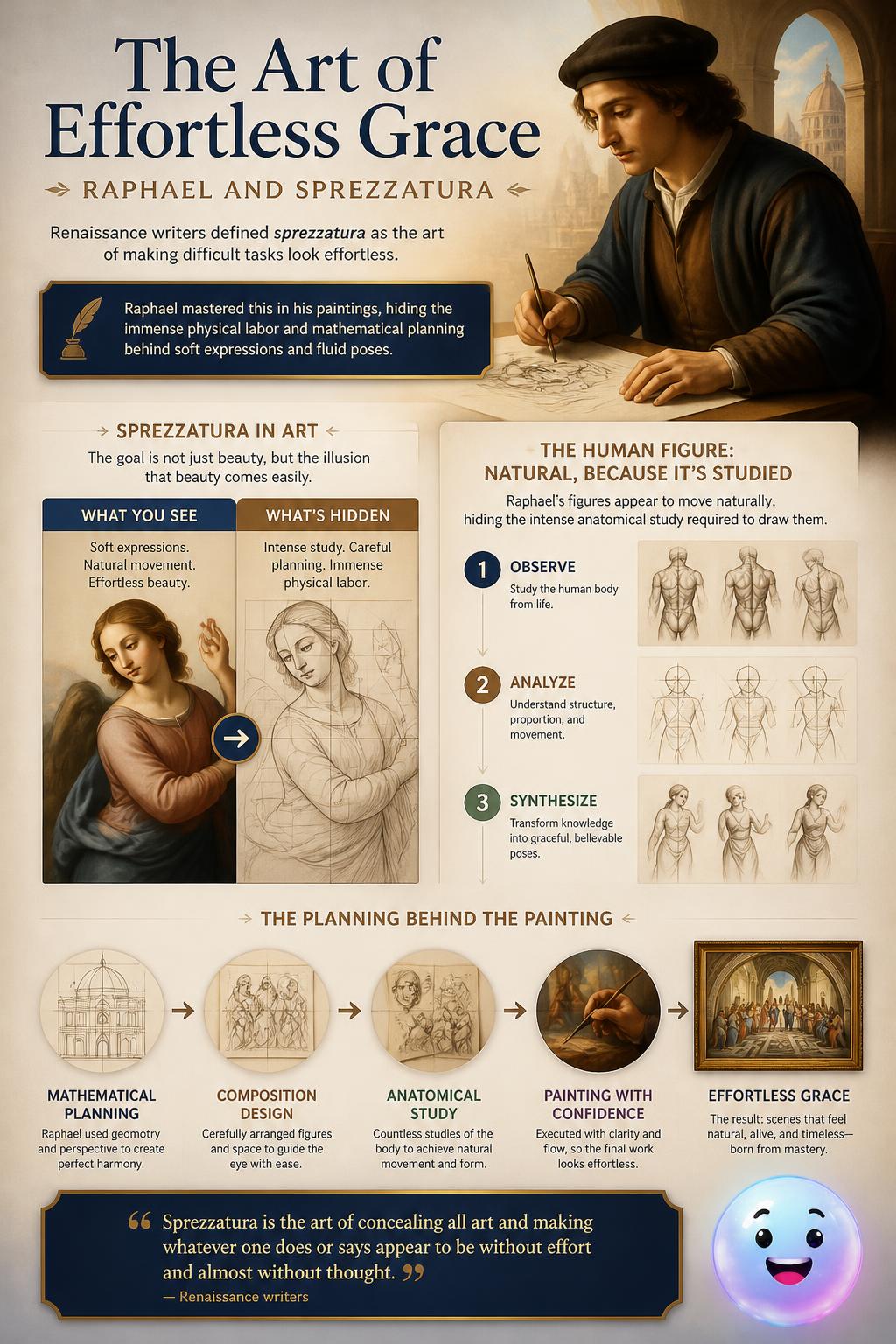 The art of effortless grace
