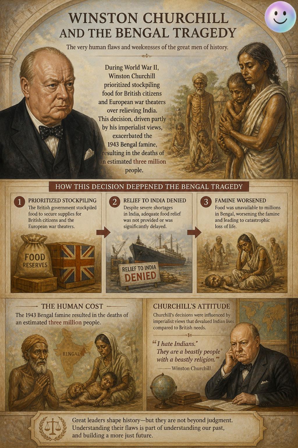 Winston Churchill and the Bengal tragedy