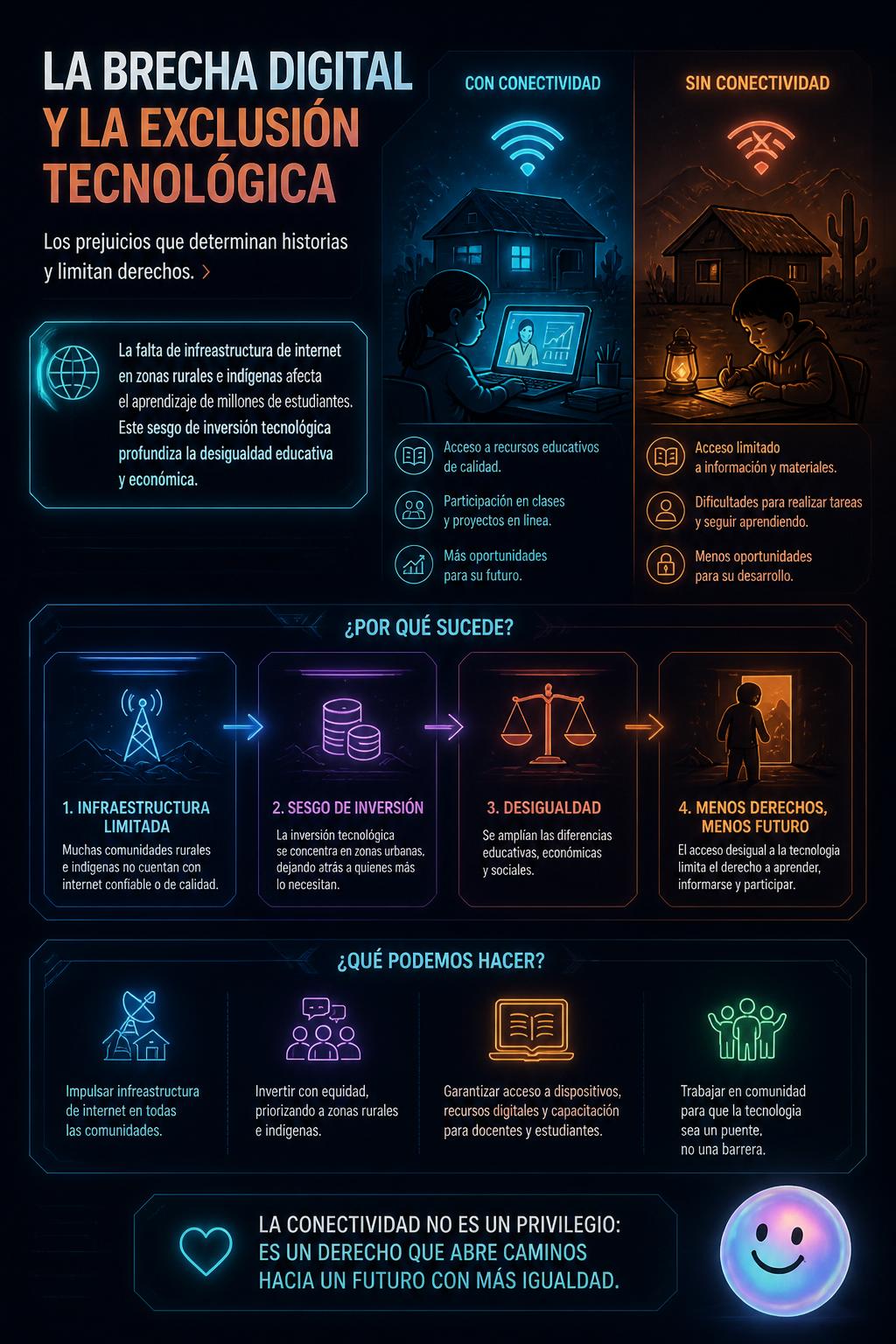 La brecha digital y la exclusión tecnológica
