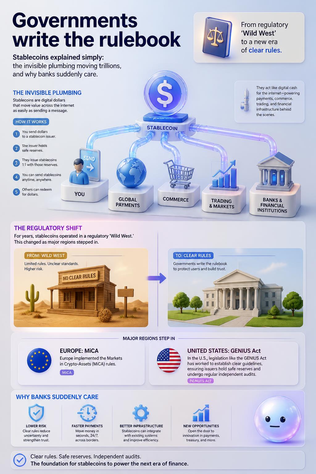 Governments write the rulebook