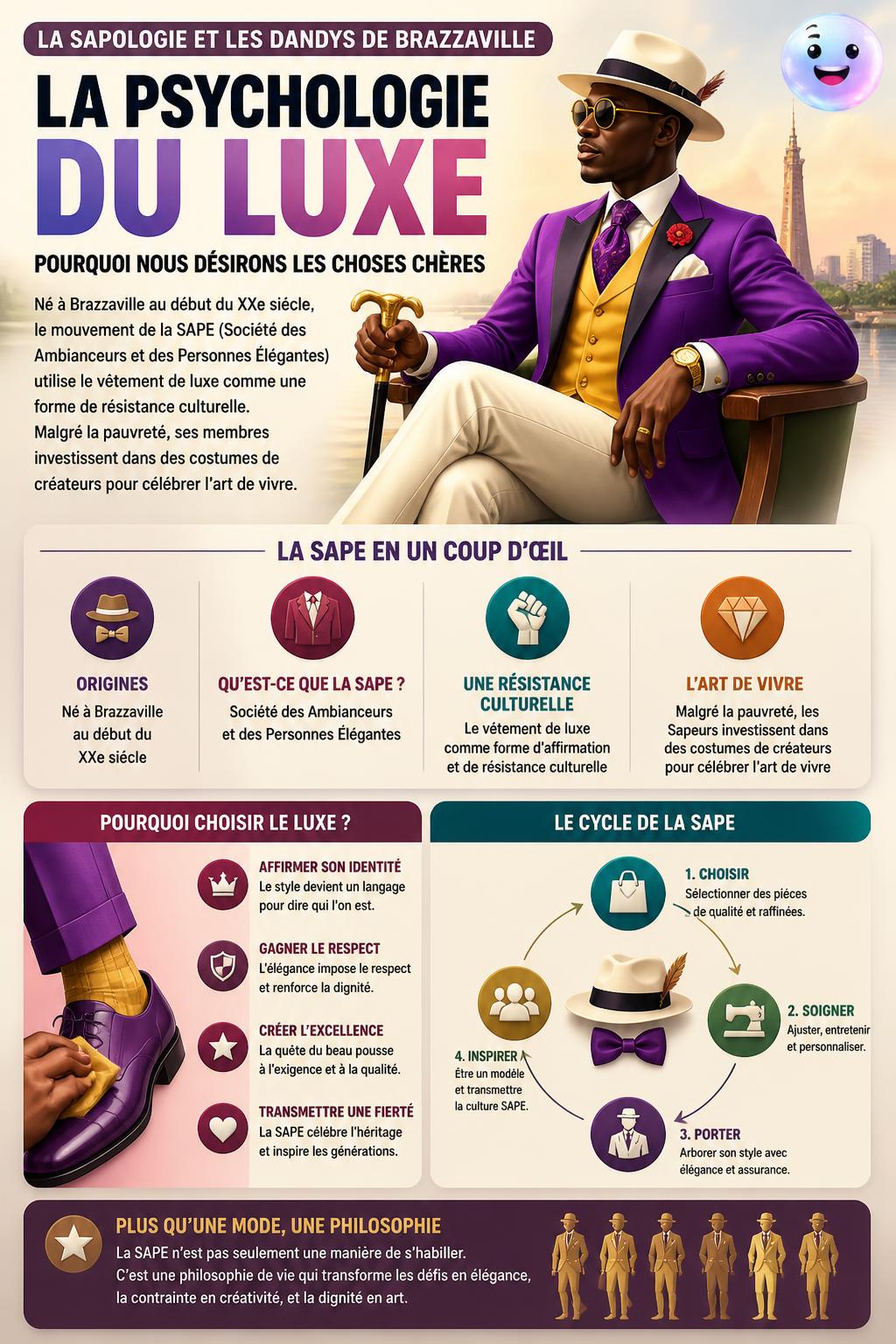 La sapologie et les dandys de Brazzaville