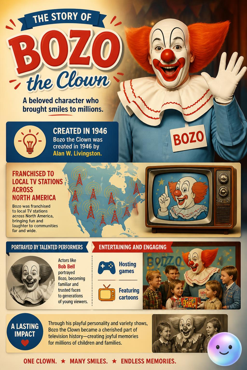 The beloved Bozo the Clown