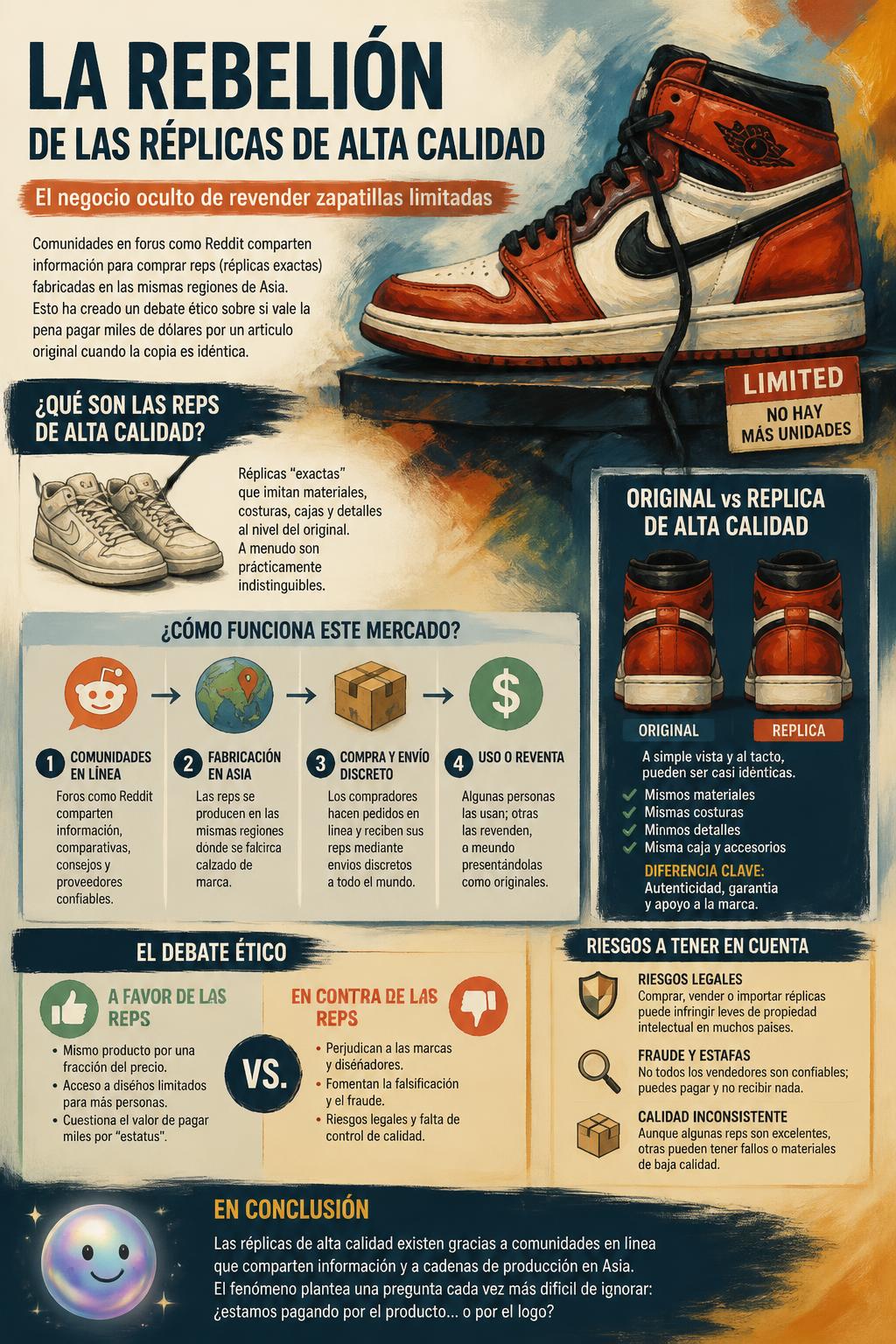 La rebelión de las réplicas de alta calidad