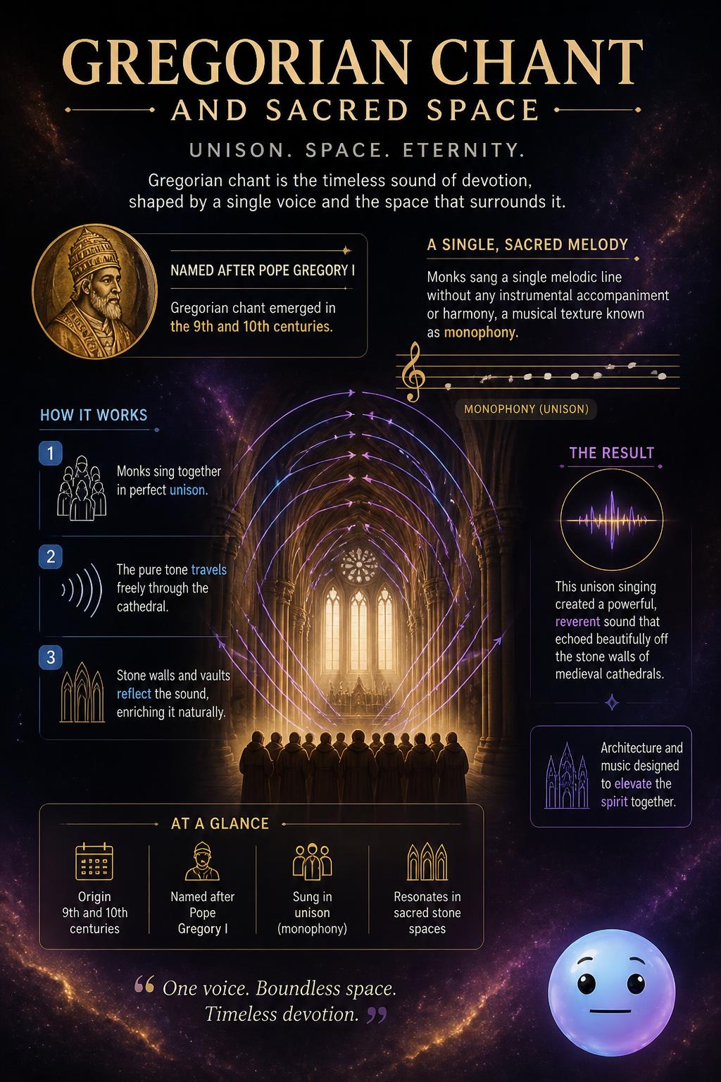 Gregorian chant and sacred space