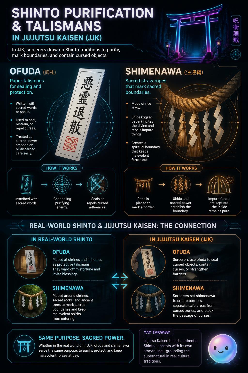 Shinto purification and talismans