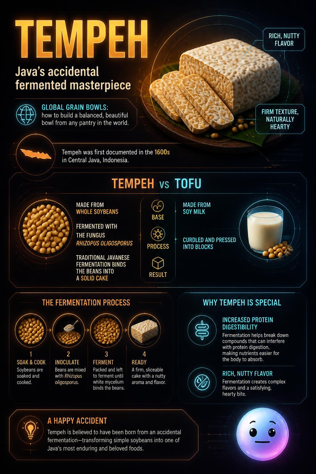 Tempeh, Java's accidental fermented masterpiece